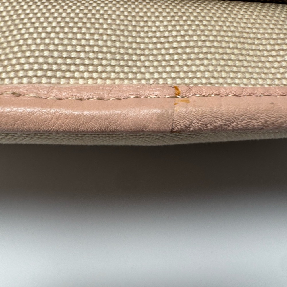 SOLD Fendi Zucca Pink & Khaki Crossbody Bag with Monogram Strap Luxury Bag - Picture 16 of 16